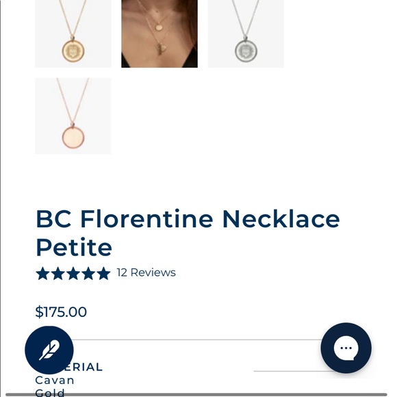 Kyle Cavan Boston College Gold Necklace - Picture 3 of 8